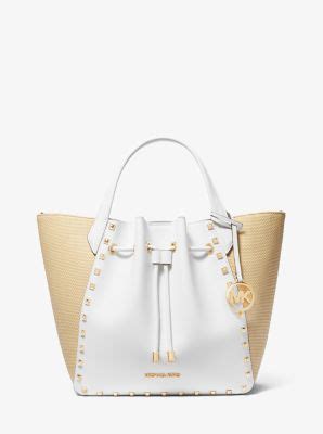 michael kors bucket bag pink|michael kors phoebe large tote.